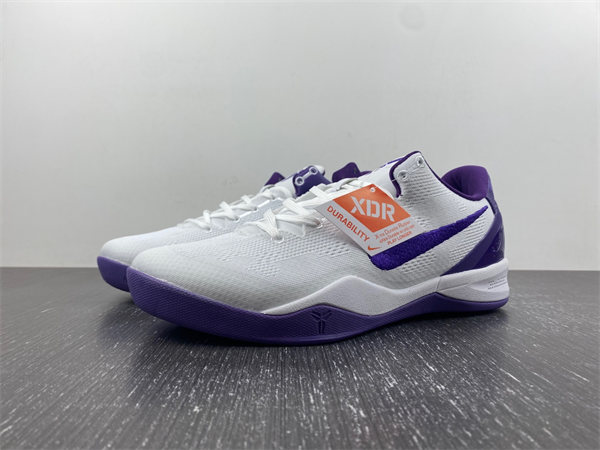 Nike Kobe 8 Protro “White Court Purple”
