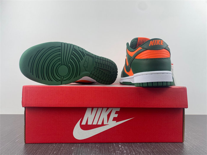 Nike Dunk Low Retro Miami Hurricanes  DD1391-300