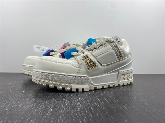 Luis Vitton LV Trainer Maxi White 1AB8RN