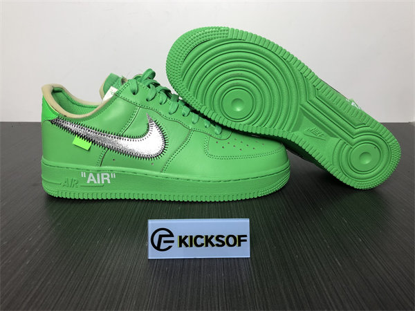 Nike Air Force 1 Low Off-White Light Green Spark
