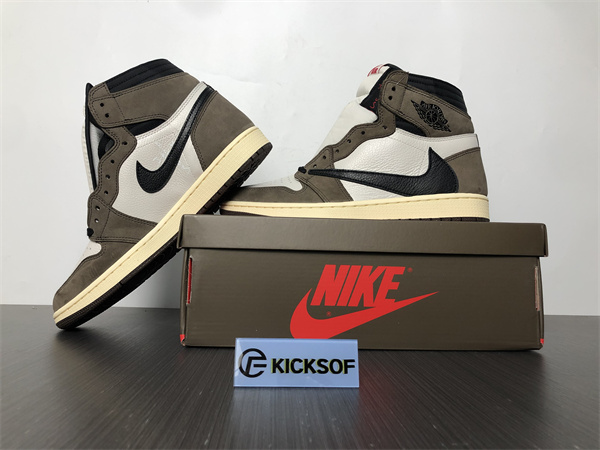 Jordan 1 Retro High OG SPTravis Scott Mocha
