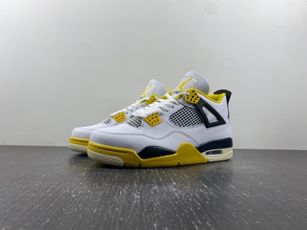 Air Jordan 4 yellow AQ9129-101