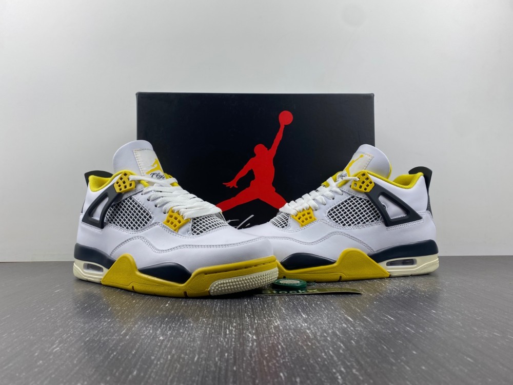 Air Jordan 4 yellow AQ9129-101