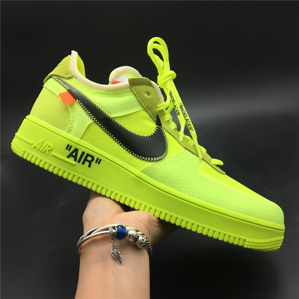 Nike Air Force 1 Low Off-White Volt AO4606-700