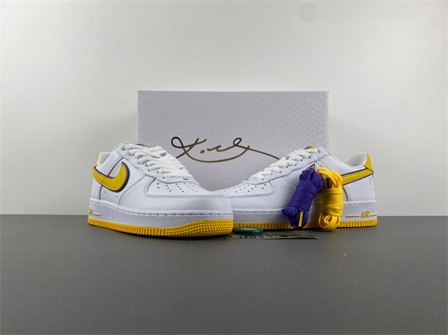 Nike Air Force 1 Low Retro QS Kobe Bryant Lakers Home FZ1151-100
