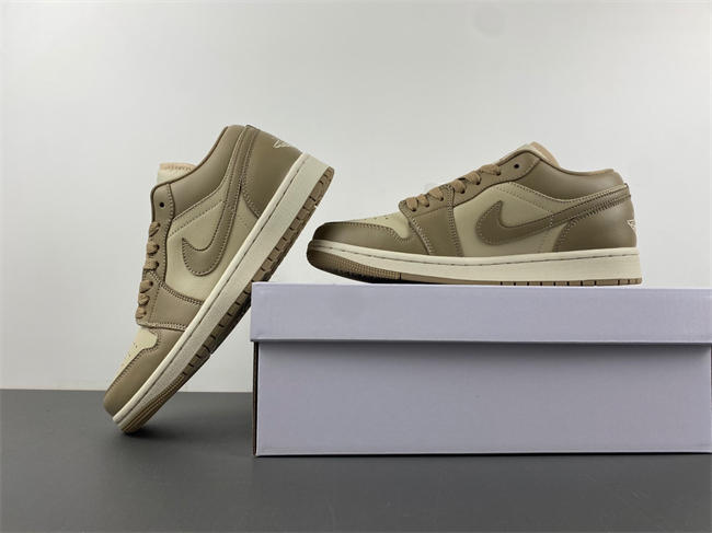 Air Jordan 1 Low Rattan Sail Desert Camo DC0774-203