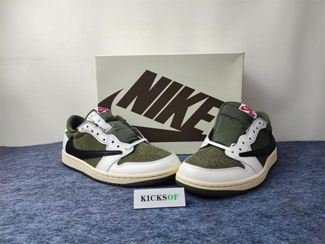 Air Jordan 1 Retro Low OG SP Travis Scott Medium Olive DM7866-200