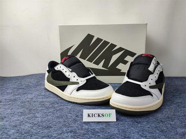 Air Jordan 1 Retro Low OG SP Travis Scott Olive DZ4137-106