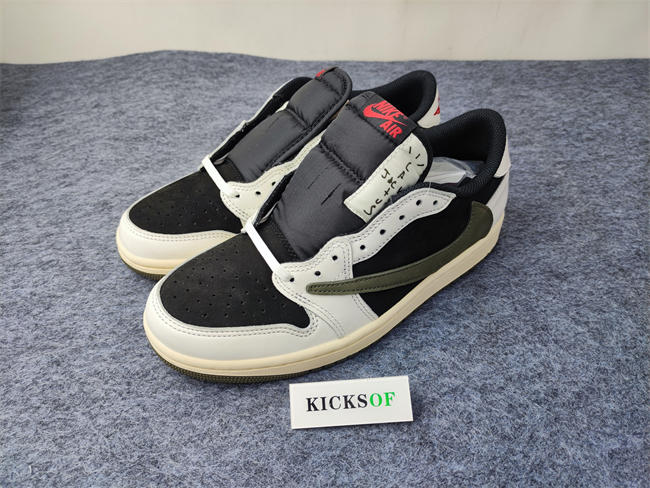 Air Jordan 1 Retro Low OG SP Travis Scott Olive DZ4137-106