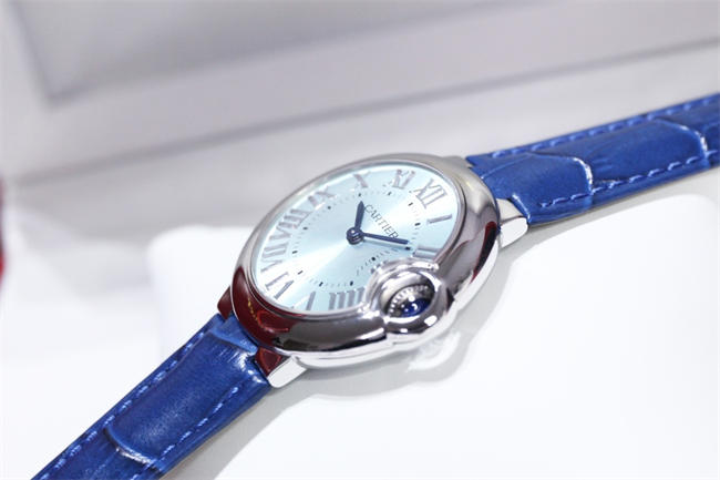 CARTIER 3K Blue Balloon 28mm Quartz 01