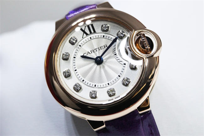 CARTIER 3K Blue Balloon 28mm Quartz 02