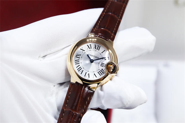 CARTIER 3K Blue Balloon 28mm Quartz 04