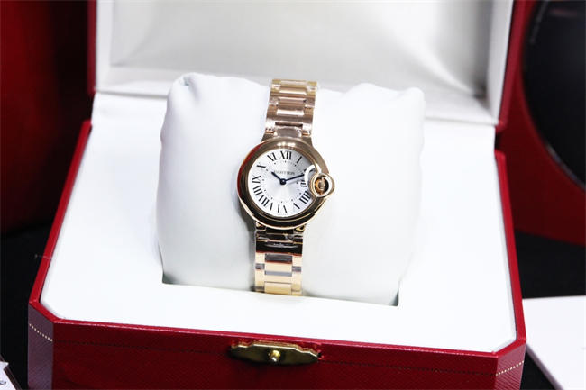 CARTIER 3K Blue Balloon 28mm Quartz 05