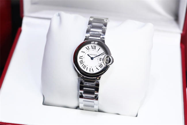 CARTIER 3K Blue Balloon 28mm Quartz 06