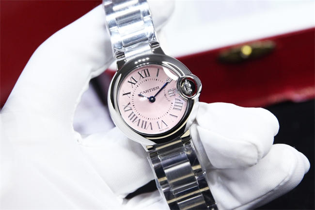 CARTIER 3K Blue Balloon 28mm Quartz 07