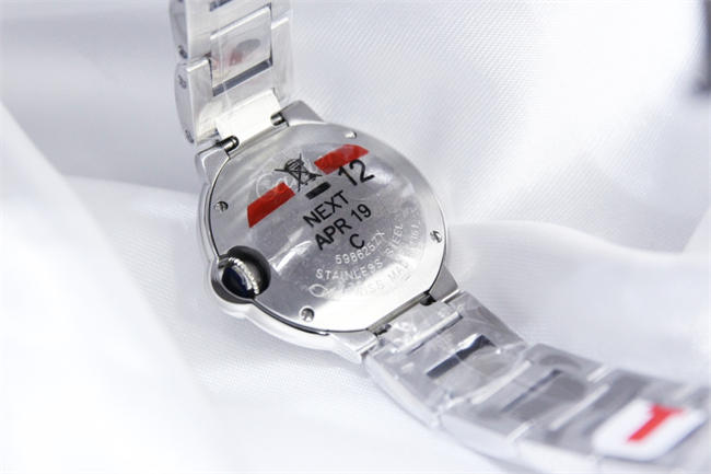 CARTIER 3K Blue Balloon 28mm Quartz 08